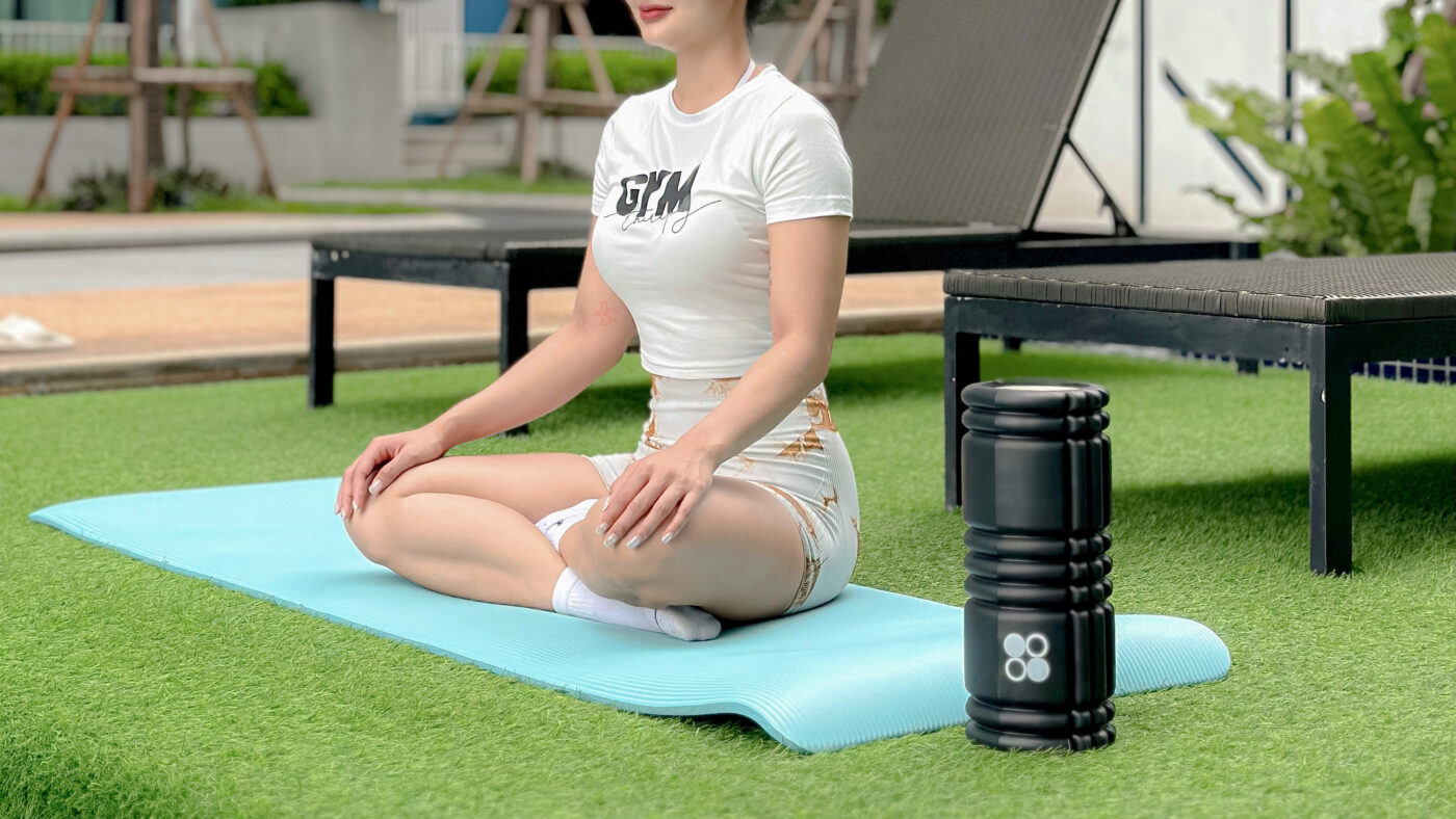 เสื่อออกกำลังกายและแผ่นรองเล่นโยคะ Bwell